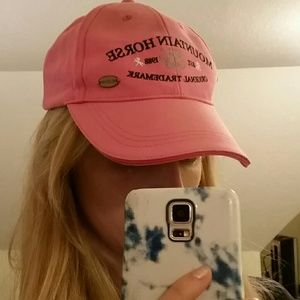Mountain Horse baseball cap, NEW bubblegum pink